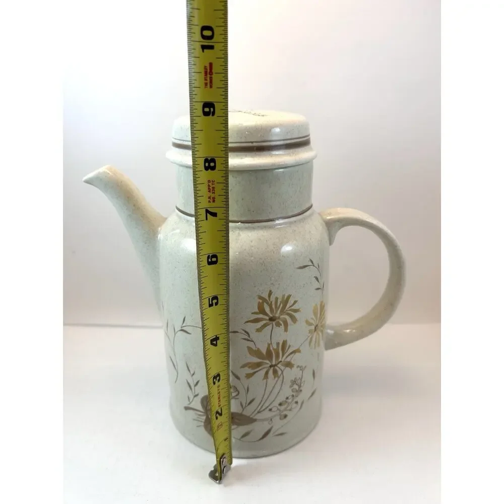 Royal Doulton Lambethware Sandsprite‎ Coffee Pot & Lid LS 1013 Tea England MINT - Picture 8 of 8